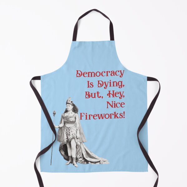 Item preview, Democracy Is Dying designed and sold by Pixelchicken.