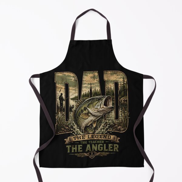 Item preview, Dad Dad Bass Fishing Father’s Day Angler Vintage Fishing designed and sold by THREE LITTLE BEANS.
