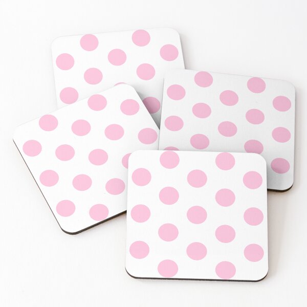 Item preview, Large COTTON CANDY PINK and WHITE POLKA DOTS designed and sold by RachelMacht.