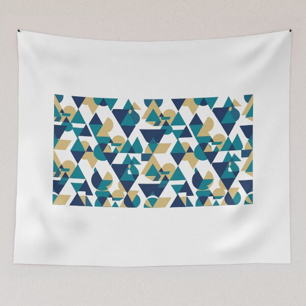Item preview, geometric abstract pattern designed and sold by Hagiuduf.