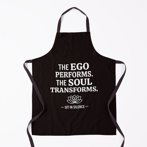 Item preview, The Ego Performs The Soul Transforms—Soft Stillness. designed and sold by SitInSilence24.