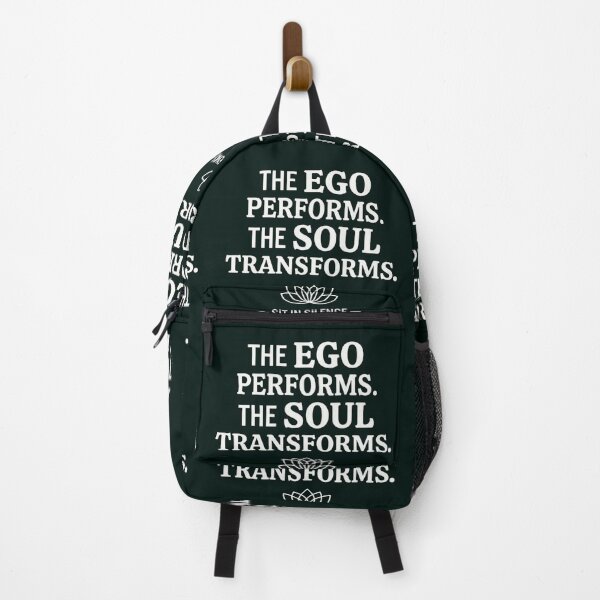 Item preview, The Ego Performs The Soul Transforms—Soft Stillness.  designed and sold by SitInSilence24.