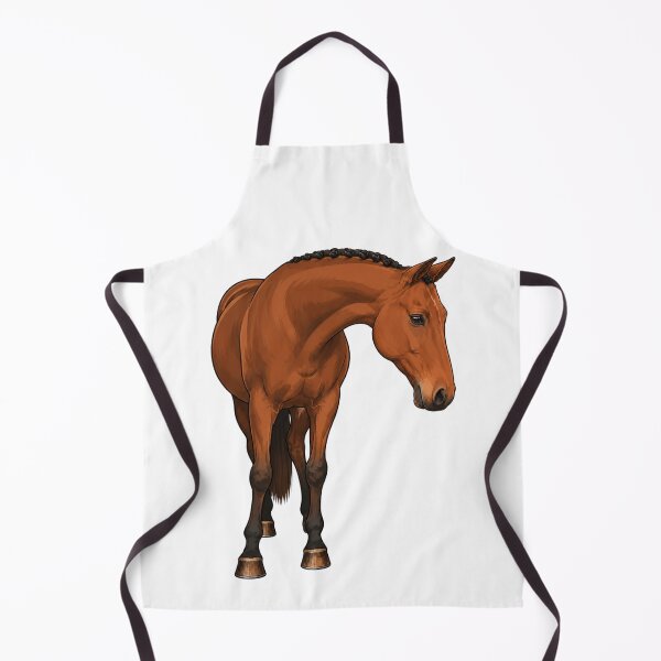 Item preview, Blood Bay Warmblood Horse Sticker designed and sold by RealEqEdit.