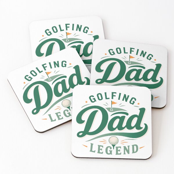 Item preview, Golfing Dad Legend Funny Gift for Father's Day or Birthday designed and sold by Vibrantdream.