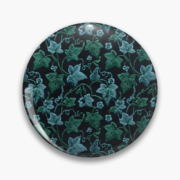 Item preview, Faux Embroidery Organic Ivy Vines Seamless Pattern designed and sold by EKHOAISTORE.