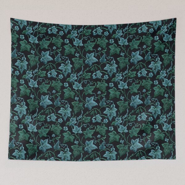 Item preview, Faux Embroidery Organic Ivy Vines Seamless Pattern designed and sold by EKHOAISTORE.