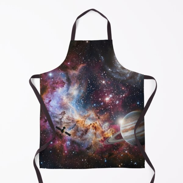 Item preview, Vibrant Deep Space Nebula Ringed Planet Galaxy designed and sold by novadawy.