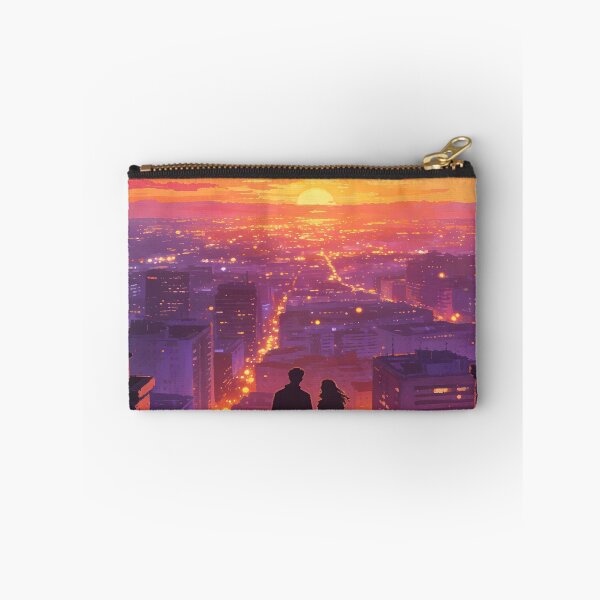 Item preview, Above the rooftops - Love at sunset designed and sold by PicParadiz.