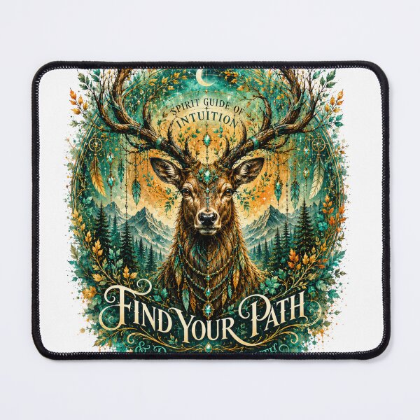 Item preview, Mystical Deer Spirit Guide designed and sold by Trailora.
