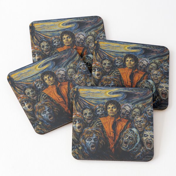 Item preview, Michael Jackson in the style of Munch designed and sold by Imprearte.