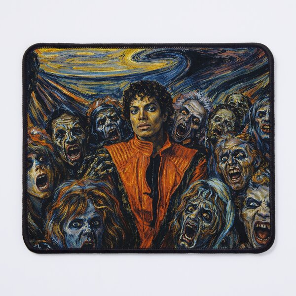 Item preview, Michael Jackson in the style of Munch designed and sold by Imprearte.