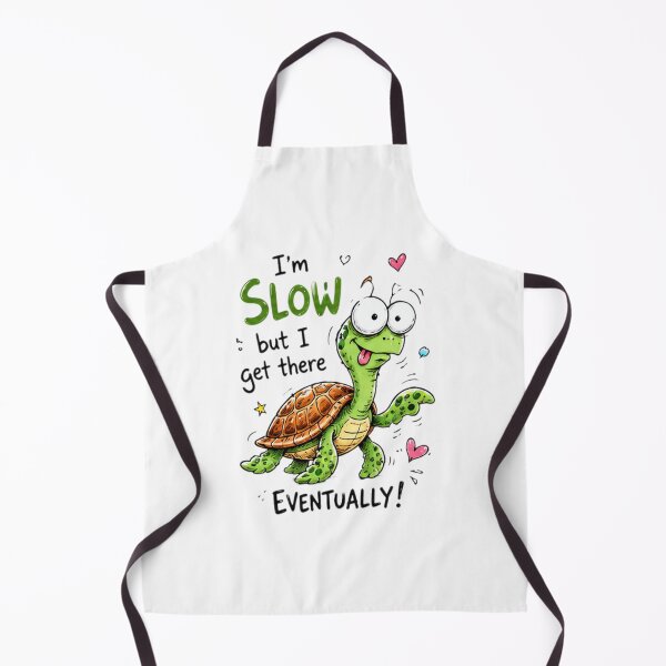 Item preview, Funny Turtle Motivation Cartoon Quote Design designed and sold by Amyay.