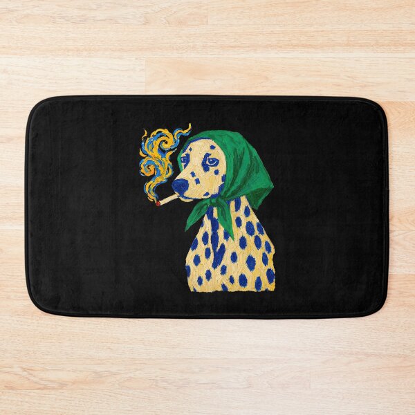Item preview, Dalmatian Dog Wearing Green Babushka   designed and sold by TeeARTHY.