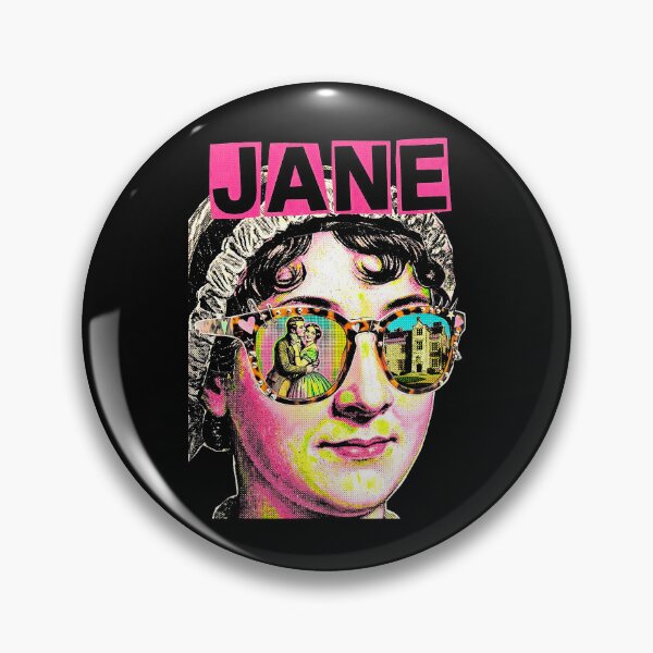 Artikelvorschau, Jane Austen Stolz und Vorurteil – Ein Porträt im Stil der Pop-Art entworfen und verkauft von GrandeDuc.