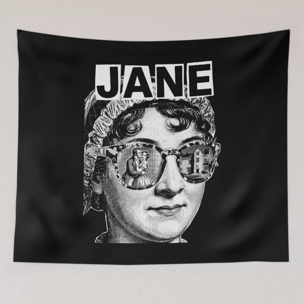 Item preview, Jane Austen Pride And Prejudice Bookish Pop Art Portrait designed and sold by GrandeDuc.