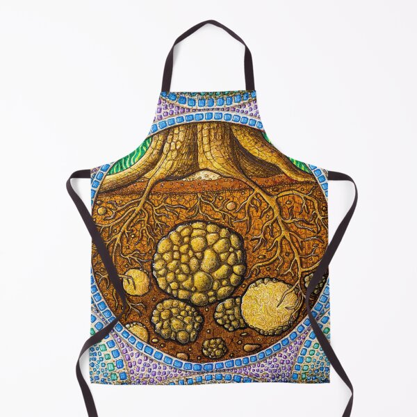 Item preview, Italian Truffle Earth Star Chakra Healing Art designed and sold by kpalana.