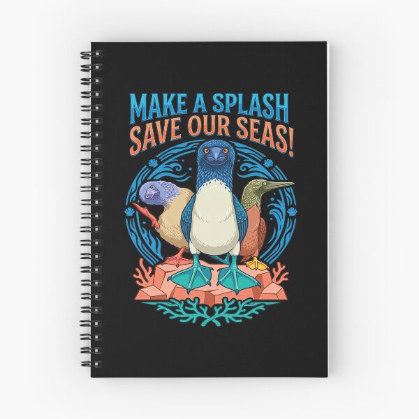 Item preview, Save Our Seas Blue Footed Boobies designed and sold by TeeARTHY.
