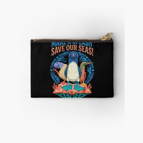 Item preview, Save Our Seas Blue Footed Boobies designed and sold by TeeARTHY.