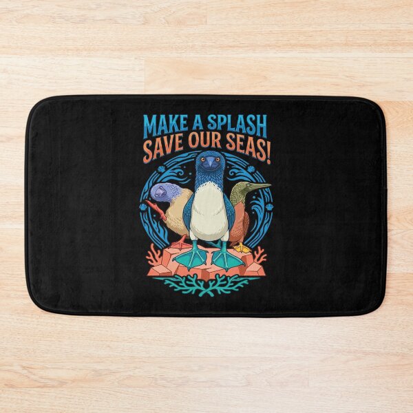 Item preview, Save Our Seas Blue Footed Boobies designed and sold by TeeARTHY.