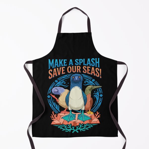 Item preview, Save Our Seas Blue Footed Boobies designed and sold by TeeARTHY.