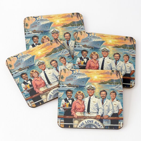 Item preview, Welcome Aboard – The Love Boat Fine Art Print designed and sold by Art's Diner.