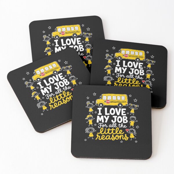 Item preview, Funny Bus Driver I Love My Job Little Reasons Back to School designed and sold by clothesy7.