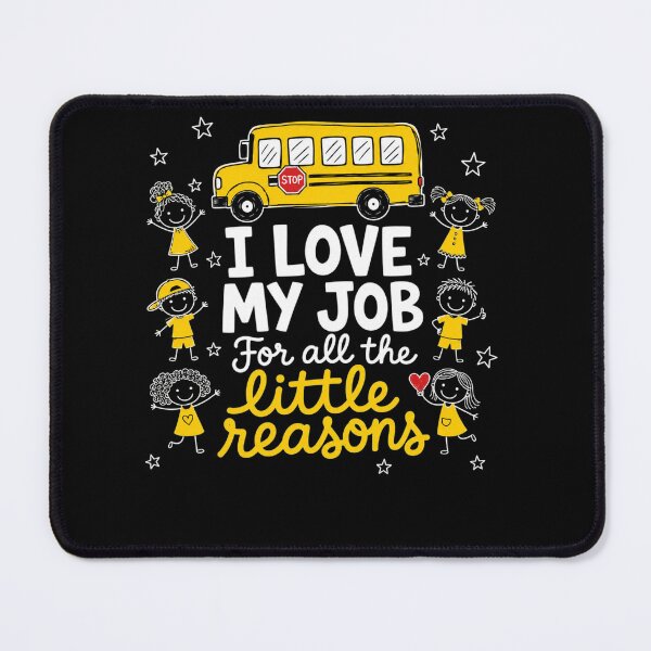Item preview, Funny Bus Driver I Love My Job Little Reasons Back to School designed and sold by clothesy7.