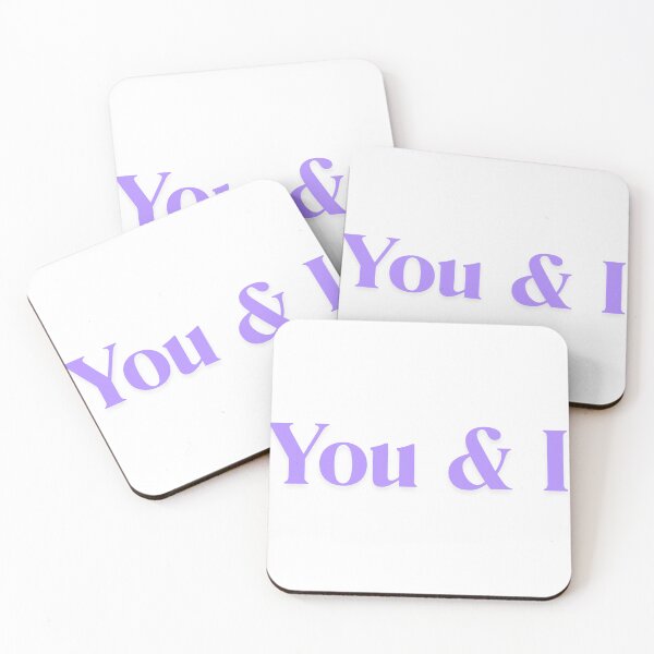 Item preview, You and I Minimalist Couples Typography designed and sold by thenostalgicsketchbook.