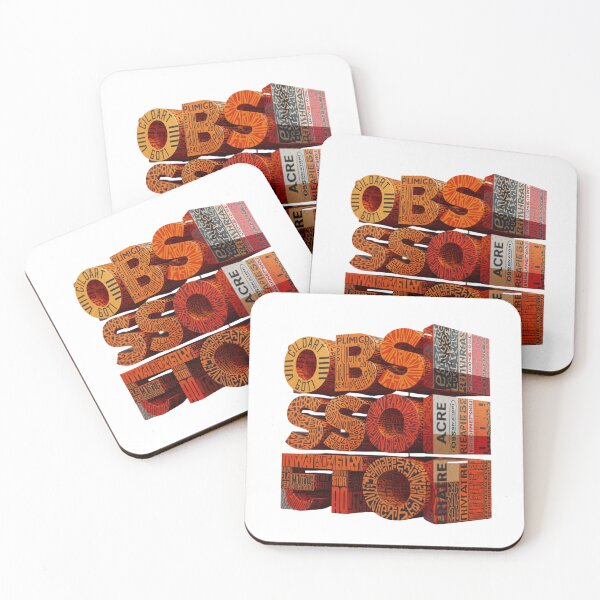 Item preview, Obsession Core | Bold 3D Typography Motivation Design designed and sold by Vvmd.