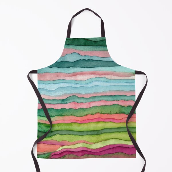 Item preview, Amazing Abstract Watercolor Mountain Wave Art Made Beautiful designed and sold by 21 Tulips.
