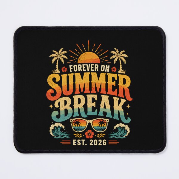 Item preview, Forever On Summer Break Est. 2026 Teacher Retirement Vacation designed and sold by THREE LITTLE BEANS.