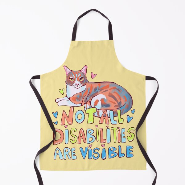 Item preview, not all disabilities are visible cat designed and sold by crestfallenmermaid.