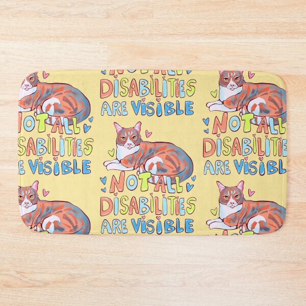 Item preview, not all disabilities are visible cat designed and sold by crestfallenmermaid.