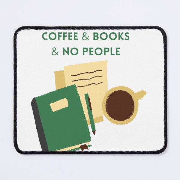 Item preview, Coffee & books & no people designed and sold by creativityisfun.
