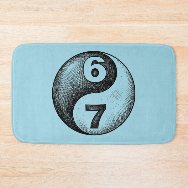 Item preview, Six Seven Duality Balance Symbol Distressed Art designed and sold by d247.