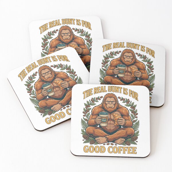 Item preview,  Good Coffee Bigfoot designed and sold by TeeARTHY.