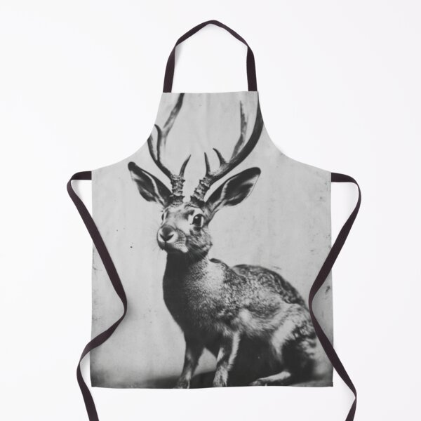 Item preview, Jackalope Vintage Photo Print | Mythical Cryptid Art designed and sold by GSizzle1.