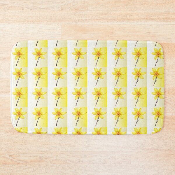 Item preview, Colorful yellow flower and gradient designed and sold by simplycolours.