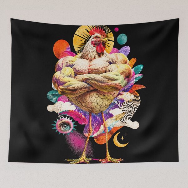 Item preview, SUPER GYM ROOSTER designed and sold by OUTHEX™ .
