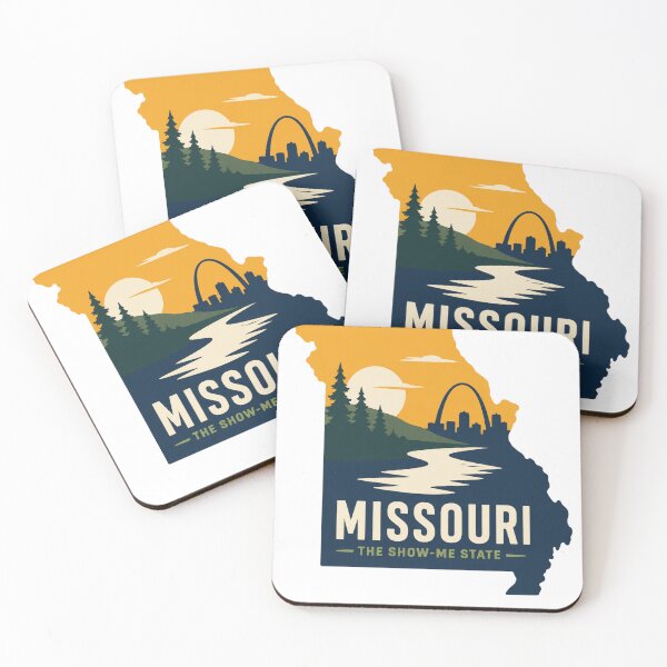 Item preview, Missouri state Print Logo / Missouri – The Show-Me State designed and sold by Thehatinthecat.