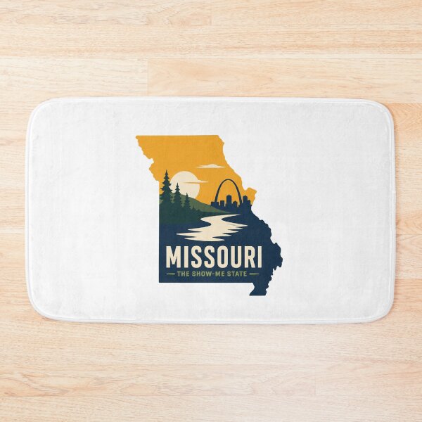 Item preview, Missouri state Print Logo / Missouri – The Show-Me State designed and sold by Thehatinthecat.