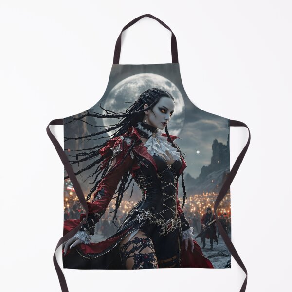 Item preview, Dark suite on ruins engulfed in flames from street torches designed and sold by KunstGeist.