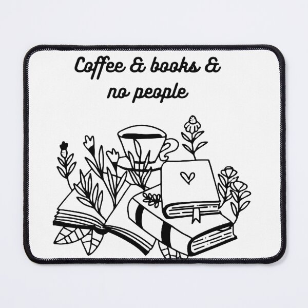 Item preview, Coffee & books & no people designed and sold by creativityisfun.