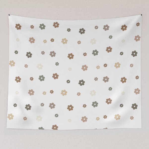 Item preview, Retro Groovy Earthy Daisies Indie Flower Pack designed and sold by Aesthetic Crew.