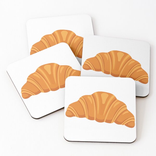 Item preview, Golden French Croissant Illustration designed and sold by BetweenForms.