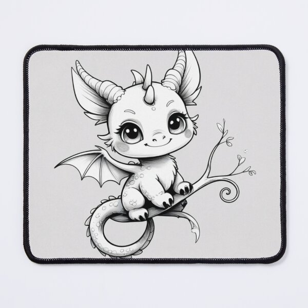 Item preview, Happy dragon on a branch 2 designed and sold by Universe-of-Merch.