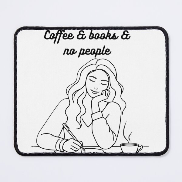 Item preview, Coffee & books & no people designed and sold by creativityisfun.