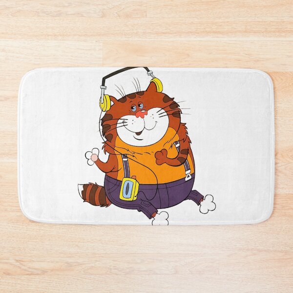 Item preview, Groovy Retro Cat - 90s Cartoon Walkman & Chill Music Vibes  designed and sold by Tokraz-art.