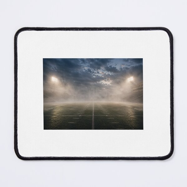 Item preview, Foggy Stadium Endzone Vintage Football Nostalgia Design designed and sold by Jacob Shankel.