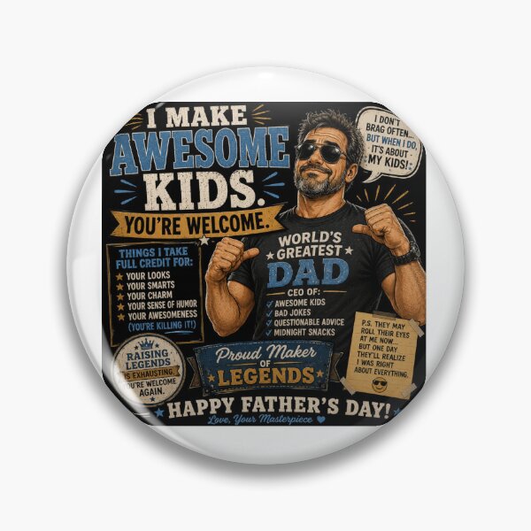 Item preview,  I Make Awesome Kids You're Welcome designed and sold by MimisCornerCo.